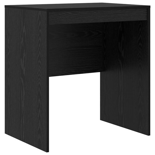 vidaXL Desk Black Oak 70 x 50 x 76 cm