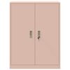 vidaXL Storage Cabinet Pink 80 x 40 x 105 cm Steel
