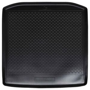 vidaXL Trunk Mat Black Rubber