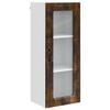 vidaXL Dishwasher Panel Kalmar Smoked Oak 40 x 31 x 100 cm