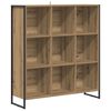 vidaXL Book Cabinet Artisian Oak 99.5 x 30 x 108.5 cm Engineered Wood