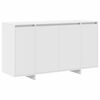 vidaXL Sideboard White 135 x 41 x 75 cm Engineered Wood