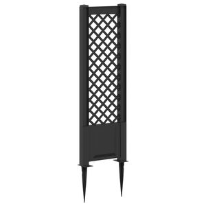 vidaXL Trellis with Spike Anthracite 43 x 6 x 165 cm PP