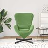 vidaXL Egg Chair Light Green 63 x 73 x 90 cm Velvet