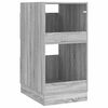 vidaXL Laundry Cabinet with Storage Grey Sonoma Engineered wood