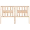 vidaXL Headboard 206x4x100 cm Solid Wood Pine