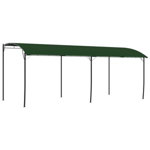 vidaXL Gazebo 6 x 3 x 2.55 m Green Fabric and Aluminium 180