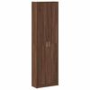 vidaXL Wardrobe Brown Oak 55 x 25 x 189 cm Engineered Wood