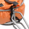 vidaXL Bike Luggage Trailer with Bag Orange and Black