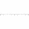 vidaXL Garden Fence with Spear Top Steel 1673x125 cm Black