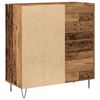 vidaXL Record Cabinet Old wood 85 x 38 x 89 cm Engineered Wood