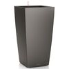 LECHUZA Planter Cubico 40 ALL-IN-ONE Charcoal 18194