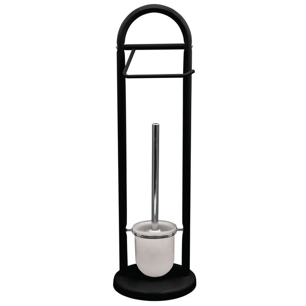 RIDDER 2-in-1 Toilet Brush Set Unique Black