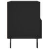 vidaXL Bedside Cabinets 2 pcs Black 40x35x47.5 cm Engineered Wood