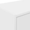 vidaXL Garage Wall Cabinet White Engineered Wood