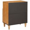vidaXL Bedside Cabinet Light Brown 50 x 33 x 62 cm Solid Acacia wood