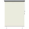 vidaXL Roller Blind Striped Cream 200 x 250 cm Fabric and Aluminum