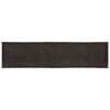 vidaXL Table Top Dark Brown 220x50x(2-4) cm Treated Solid Wood Live Edge