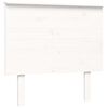vidaXL Bed Frame without Mattress White 90x200 cm Solid Wood