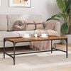 vidaXL Coffee Table Old Wood 100 x 50 x 35 cm Engineered Wood