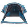 vidaXL Family Tent Tunnel 8-Person Blue Waterproof