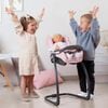 Smoby 3-in-1 Car Seat and Chair for Dolls Maxi-Cosi Light Pink