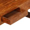vidaXL Coffee Table Solid Acacia Wood 100x50x30 cm Brown