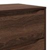 vidaXL Storage Cabinet Brown Oak 40 x 48 x 81 cm Engineered Wood