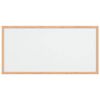 vidaXL Magnetic Whiteboard with Solid Pine Wood Frame 60x30 cm