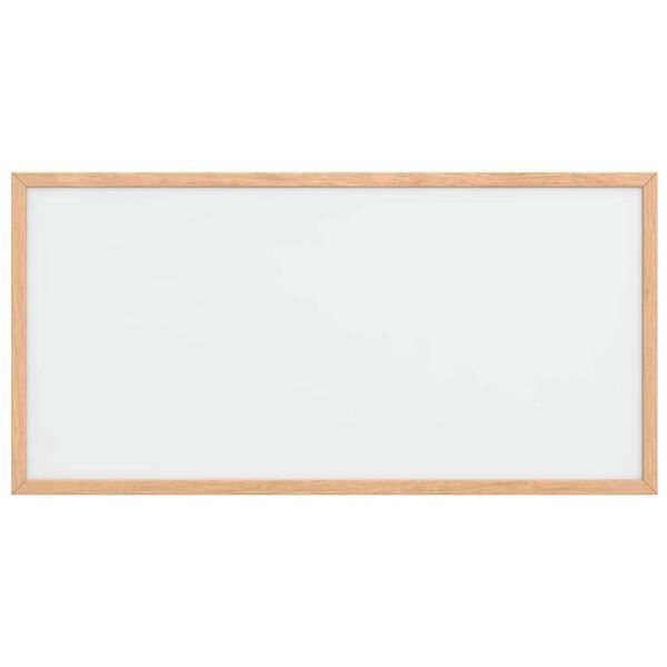 vidaXL Magnetic Whiteboard with Solid Pine Wood Frame 60x30 cm