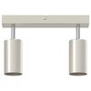 vidaXL Ceiling Spotlight Nickel 26 x 5.5 x 16.5 cm Metal