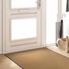 vidaXL Doormat Other Cream and Black 120 x 300 cm Polyamide and PVC