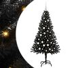 vidaXL Christmas Tree Black 150 cm PVC