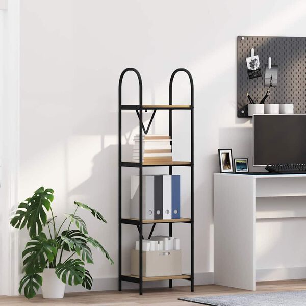 vidaXL Bookshelf Artisan Oak 40 x 30 x 146 cm Engineered wood