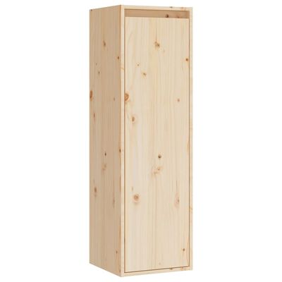 vidaXL Wall Cabinet 30x30x100 cm Solid Pinewood