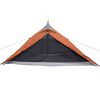 vidaXL Hanging Tent Tipi 1-Person Orange Waterproof