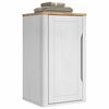 vidaXL Bathroom Wall Cabinet with Shelf FLORO White 35 x 30 x 60 cm