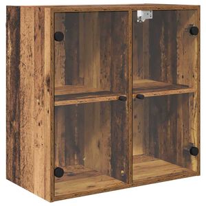 vidaXL Wall Cabinet 68 x 37 x 68.5 cm Engineered Wood Old Wood