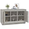 vidaXL Sideboard Concrete Grey 102x35x60 cm Engineered Wood