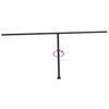 vidaXL Awning Post Set Anthracite 600x245 cm Iron