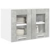 vidaXL Hanging Cabinet Concrete Grey 60 x 31 x 40 cm Engineered Wood