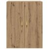vidaXL Wall Cabinet Artisan Oak 69.5 x 34 x 90 cm Engineered Wood