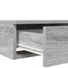vidaXL Bed Drawers Grey Sonoma 75 x 36.5 x 16.5 cm Engineered Wood