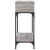 vidaXL Console Table Grey Sonoma 100x30.5x75 cm Engineered Wood