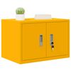 vidaXL Storage Cabinet Mustard Yellow 60 x 40 x 40 cm Steel