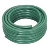 vidaXL Garden Hose with Fitting Set Green 0.5" 20 m PVC