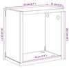 vidaXL Wall Cube Shelves 4 pcs White 22x15x22 cm