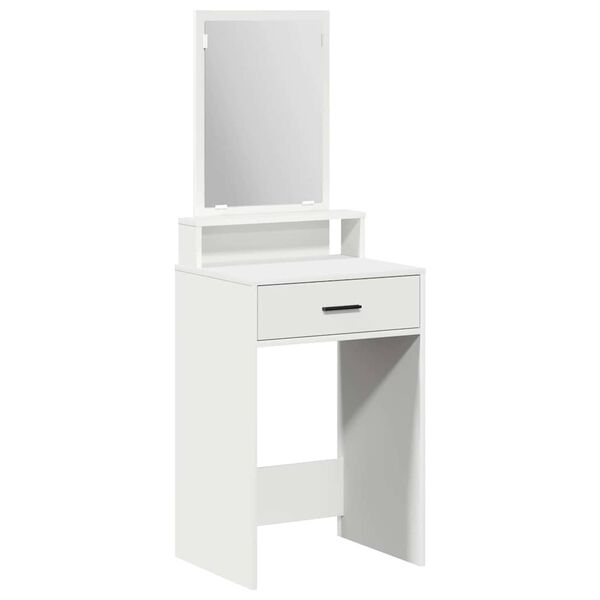 vidaXL Dressing Table White 50 x 41 x 140 cm Engineered Wood