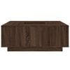 vidaXL Coffee Table Brown Oak 100x100x40 cm Engineered Wood