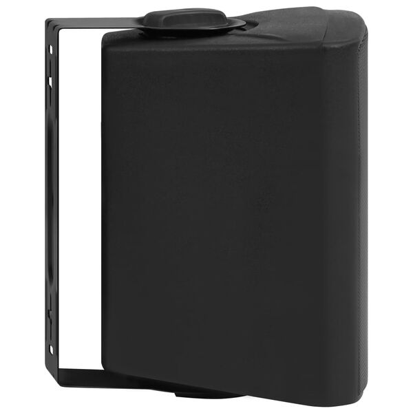 vidaXL Wall-mounted Stereo Speakers 2 pcs Black Indoor Outdoor 80 W